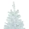 6.5ft. Pre-Lit Woodbury White Pine Artificial Christmas Tree, Green Lights
